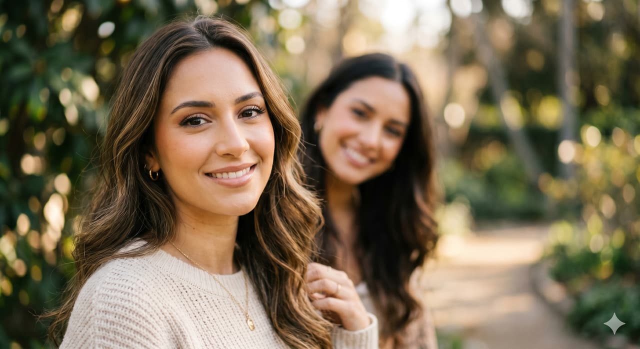 Zwei zufriedene Kundinnen von Velluto Bellezza